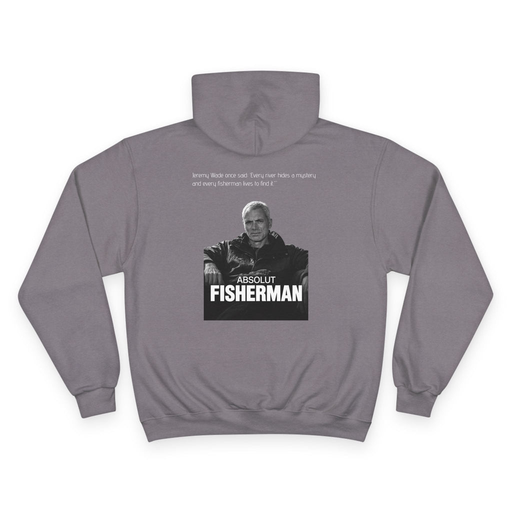 Fisherman Hoodie — "Absolute Fisherman" Graphic Fishing Sweatshirt
