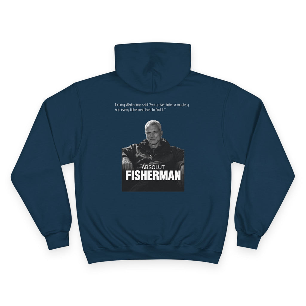 Fisherman Hoodie — "Absolute Fisherman" Graphic Fishing Sweatshirt