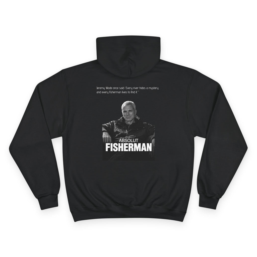 Fisherman Hoodie — "Absolute Fisherman" Graphic Fishing Sweatshirt