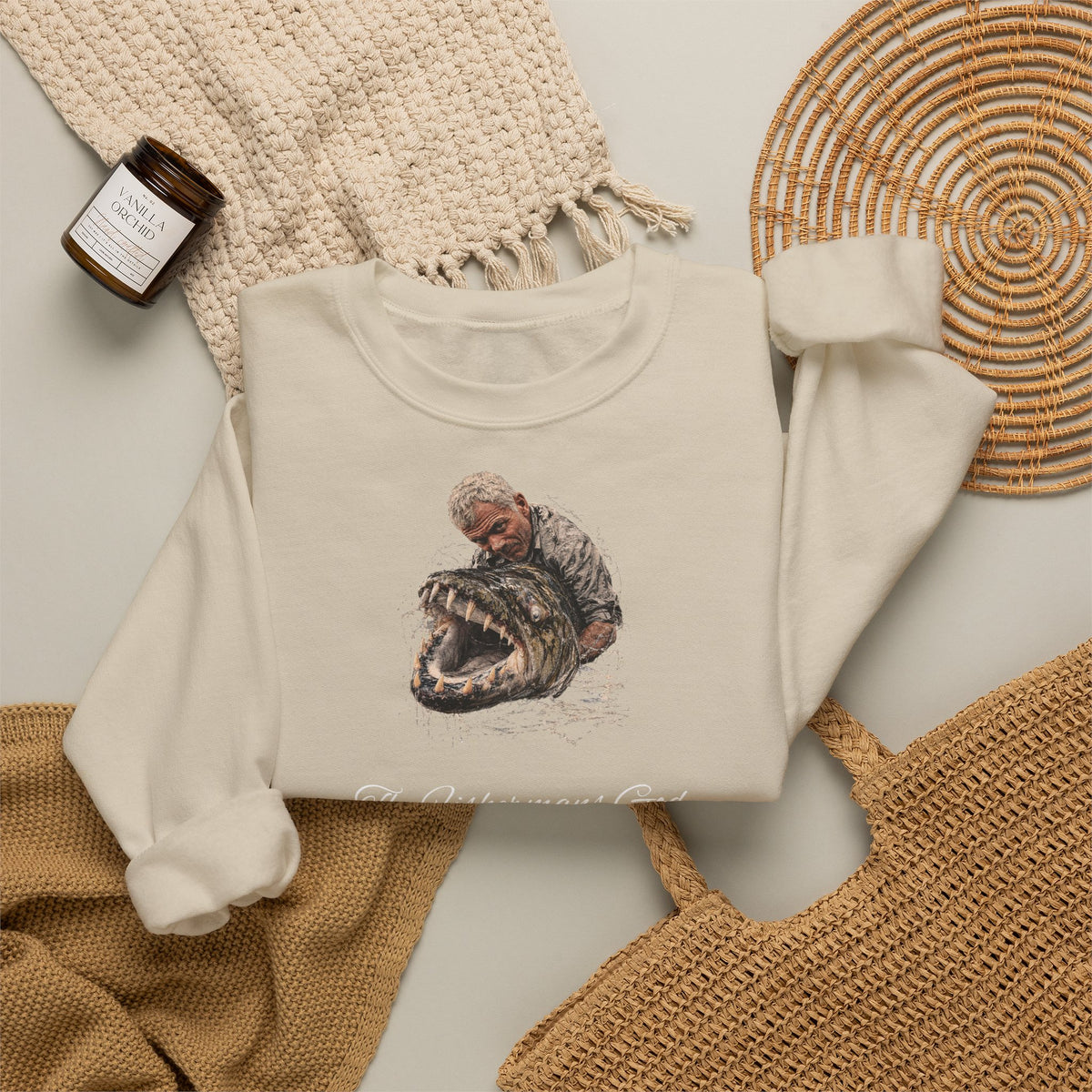 Cozy Puppy Cuddle Sweatshirt – Cute Dog & Kitten Snuggle Crewneck