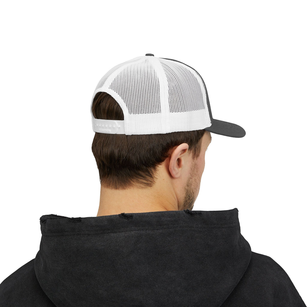 Trucker Cap — Embroidered Rainbow Trout Fish Snapback