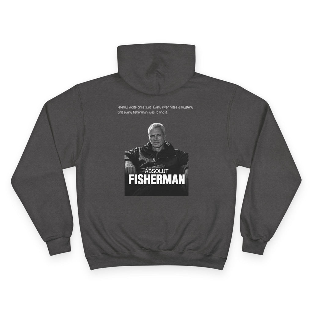 Fisherman Hoodie — "Absolute Fisherman" Graphic Fishing Sweatshirt